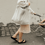Tasche - Mom Teddy light grey von Studio Noos