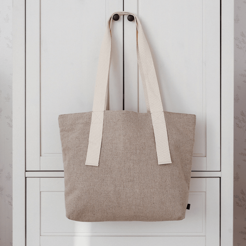 Tasche - NATURAL LINEN tote bag von ooh noo