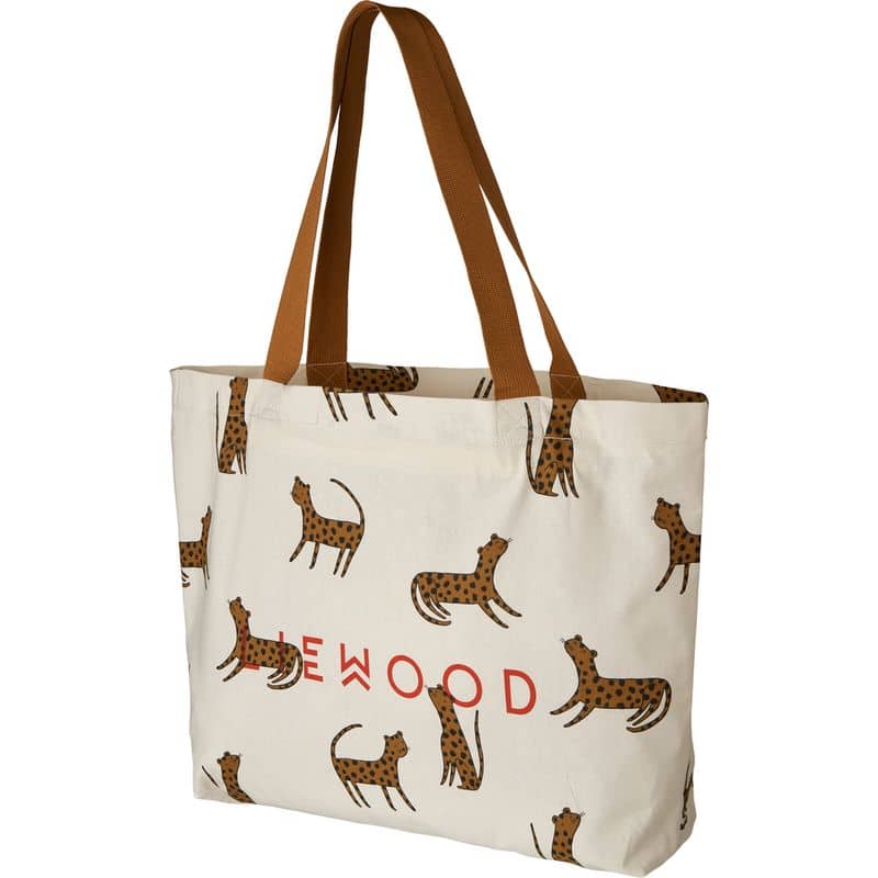 Tasche - Tote bag Leopard sandy von Liewood