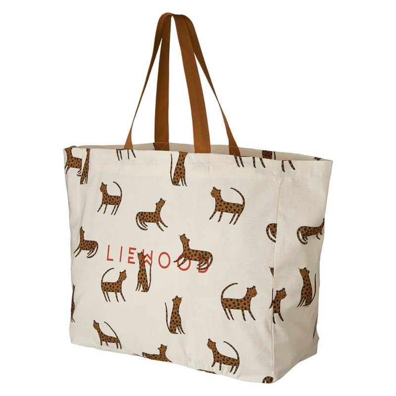 Tasche – Tote bag maxi Leopard sandy von Liewood