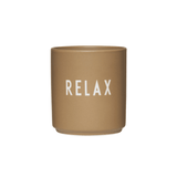 Design Letters - Mug Good Life Relax beige