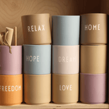 Design Letters - Mug Good Life Relax beige