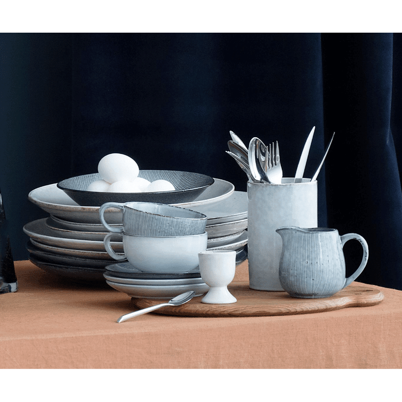Tasse mit Teller - Nordic Sand von Broste Copenhagen