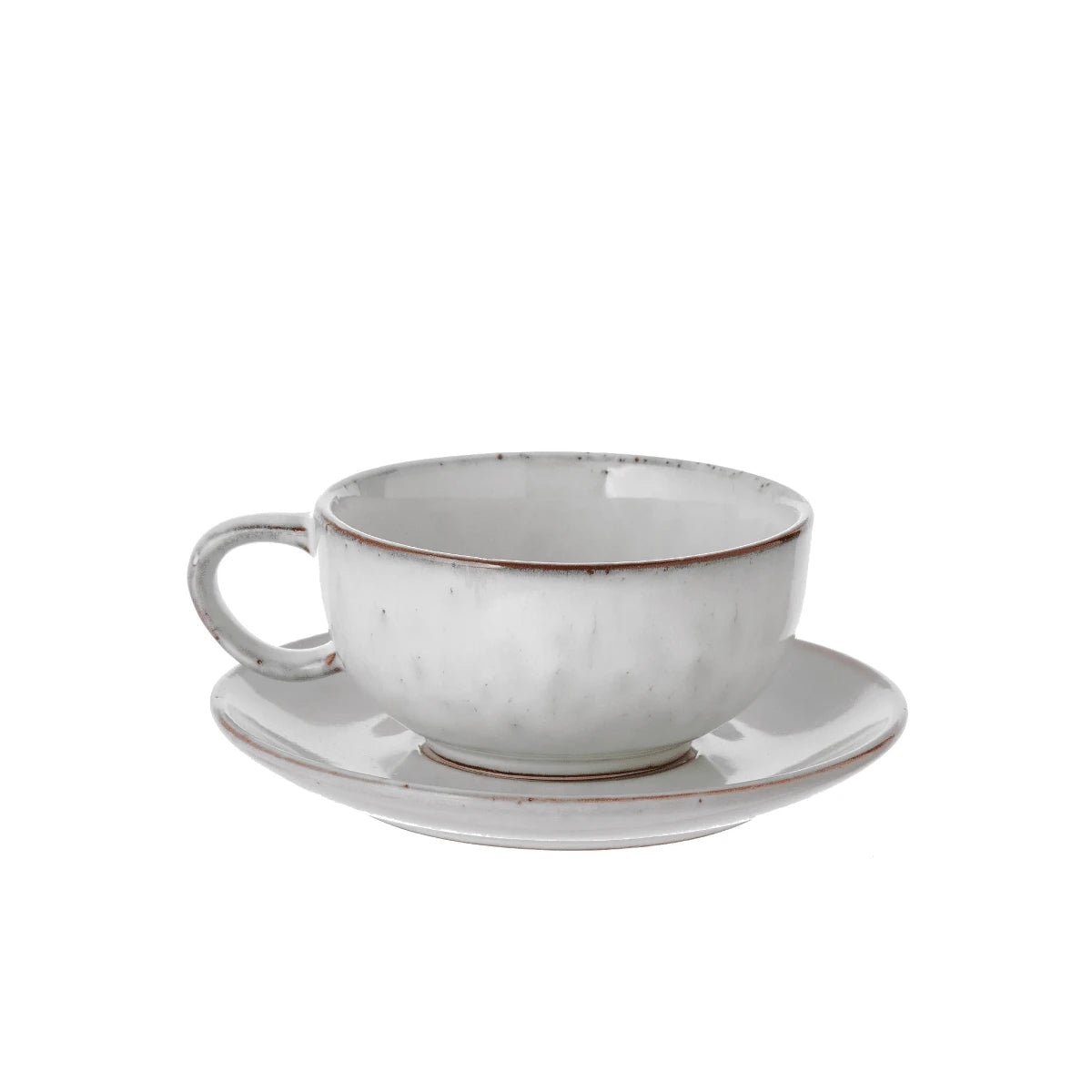 Tasse mit Teller M - Nordic Sand von Broste Copenhagen