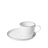 Tasse mit Unterteller - Salt von Broste Copenhagen