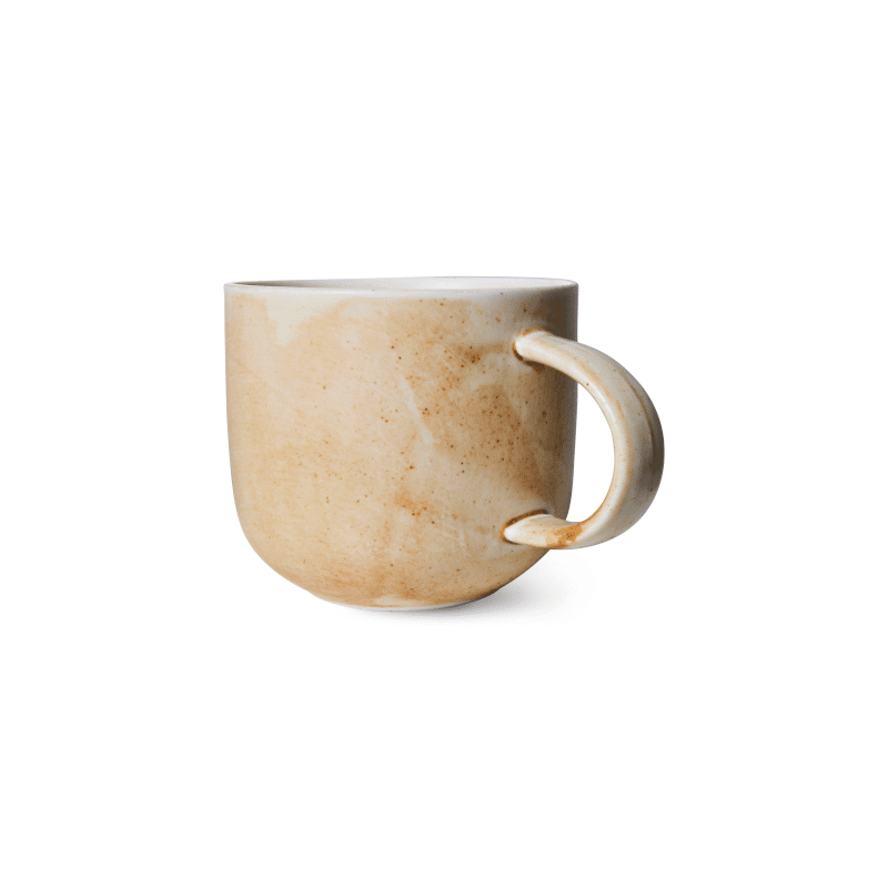 Tasse - Rustic cream/brown von HK Living