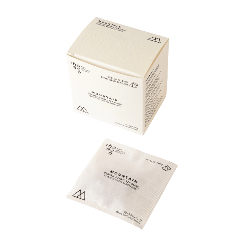 Teebeutel - Pyramide MOUNTAIN von Rhoeco