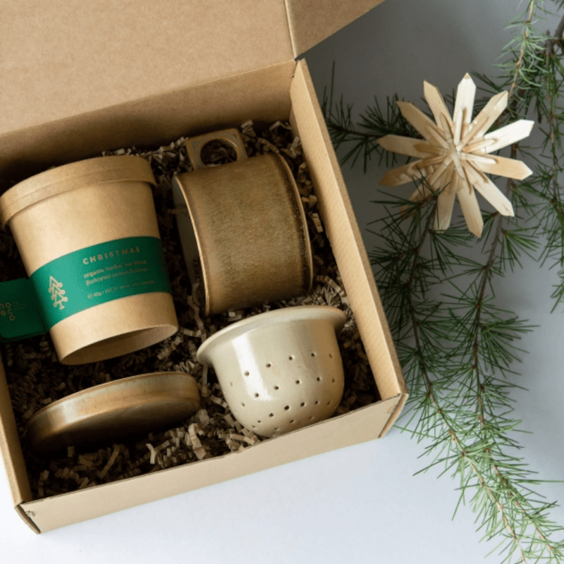 Teeset - Christmas von Rhoeco