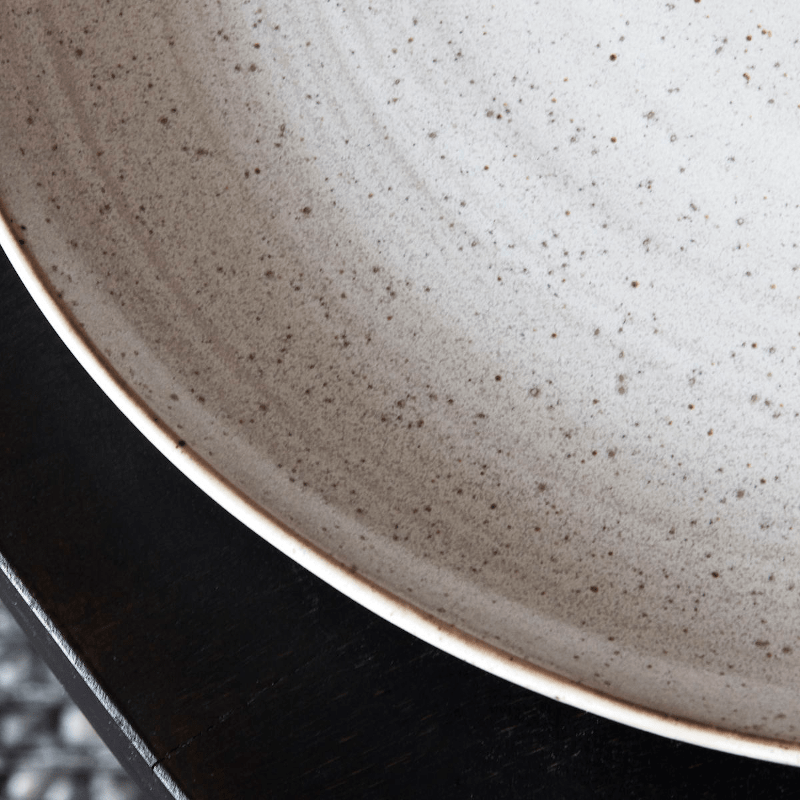 Teller Dinner - Pion grey/white von House Doctor