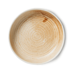 Teller gross - Rustic cream/brown von HK Living