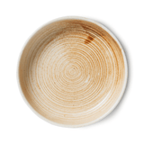 Teller gross - Rustic cream/brown von HK Living