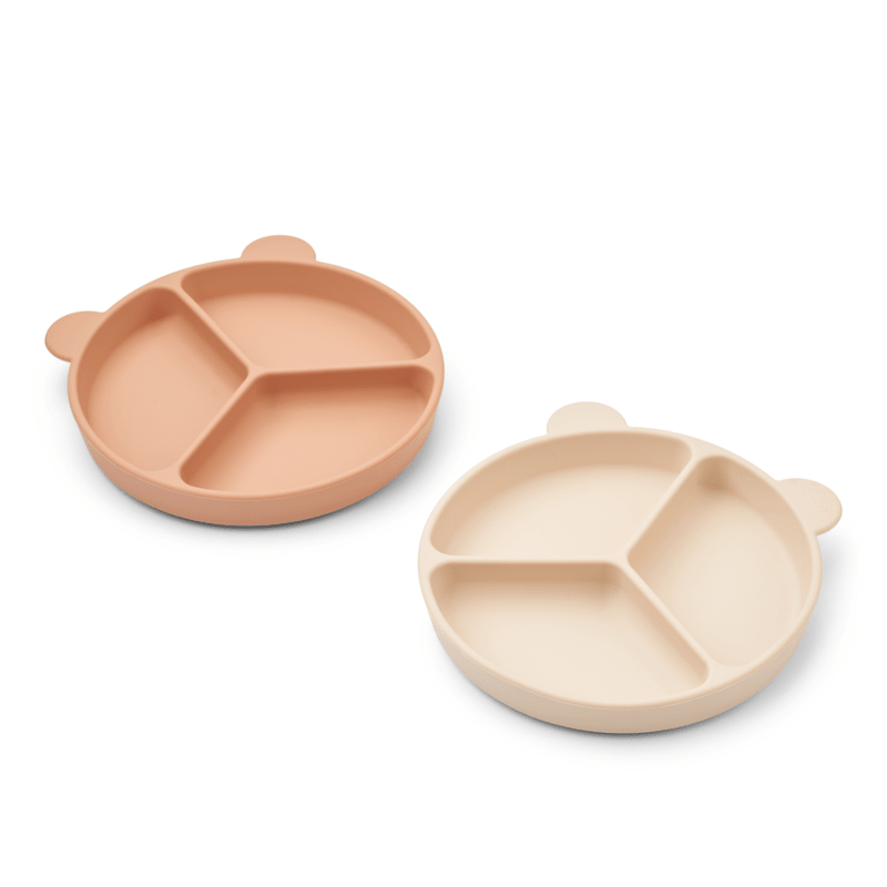 Teller mit Saugnapf - Stacy tuscany rose/apple blossom von Liewood
