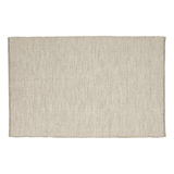 Teppich - Baumwolle grau/weiss von Hübsch Interior
