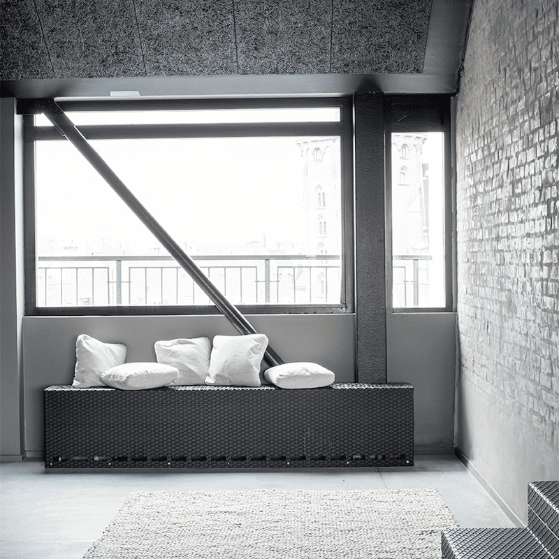 Teppich - Bubbles cream von Massimo Copenhagen