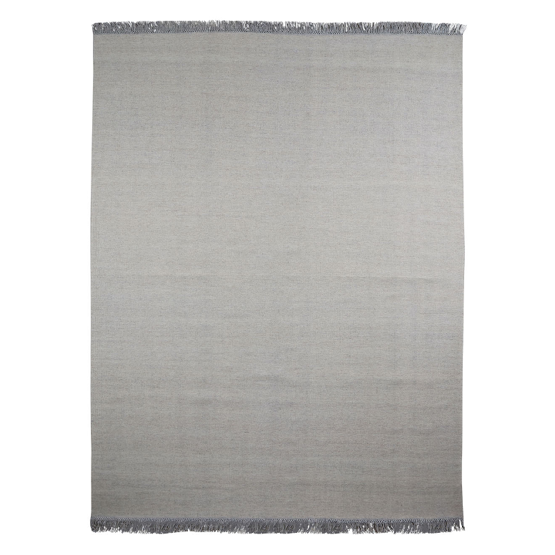 Teppich - Escape Kelim chalk & fringes von Massimo Copenhagen