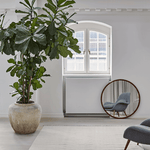 Teppich - Escape Kelim chalk & fringes von Massimo Copenhagen