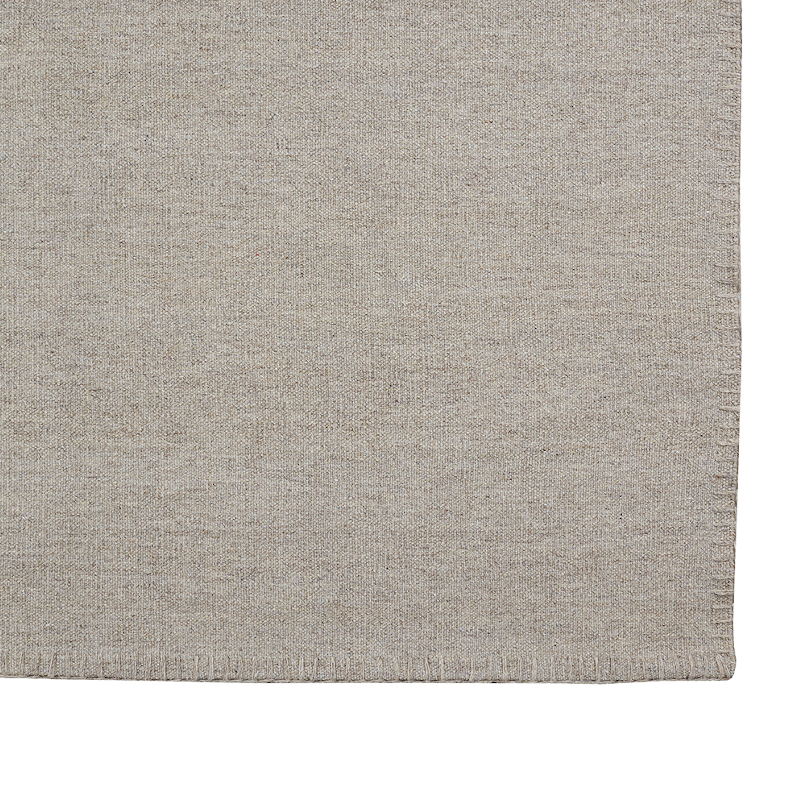 Teppich - Escape Kelim light beige & stitches von Massimo Copenhagen