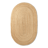 Teppich - Eternal Jute oval S von Ferm Living