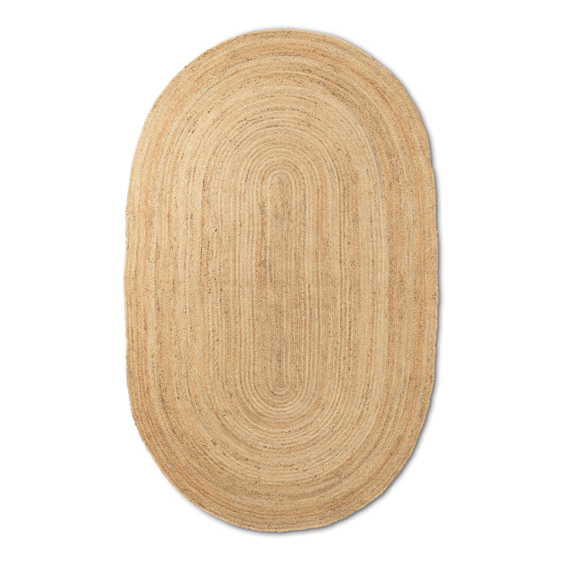Teppich - Eternal Jute oval S von Ferm Living