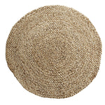 Teppich - Jute rund natur von Tine K Home