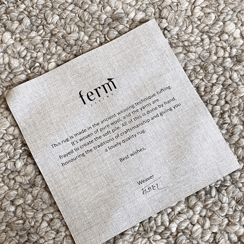 Teppich – Loop Shade von Ferm Living
