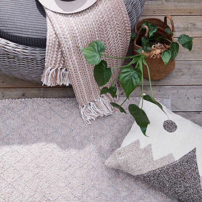 Teppich PET - BOUCLÉ tan/sand von Liv Interior