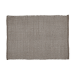 Teppich PET – Dots braungrau_natur 60x90 von Liv Interior