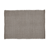 Teppich PET – Dots braungrau_natur 60x90 von Liv Interior