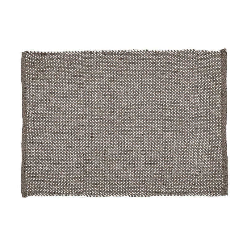 Teppich PET – Dots braungrau_natur 60x90 von Liv Interior