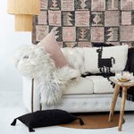 Teppich PET - rund gold von Liv Interior