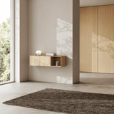 Teppich – Tact dark brown von Woud