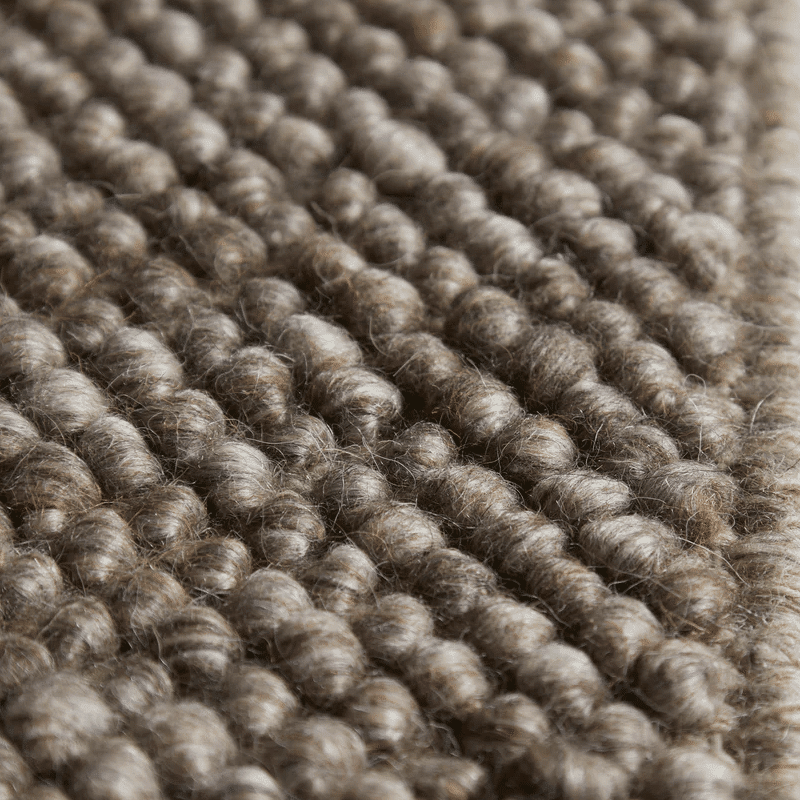 Teppich – Tact dark brown von Woud
