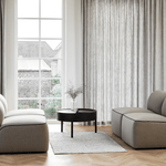 Teppich - Tact dark grey 90x140 von Woud