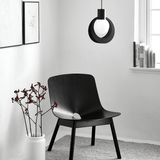 Teppich - Tact dark grey 90x140 von Woud