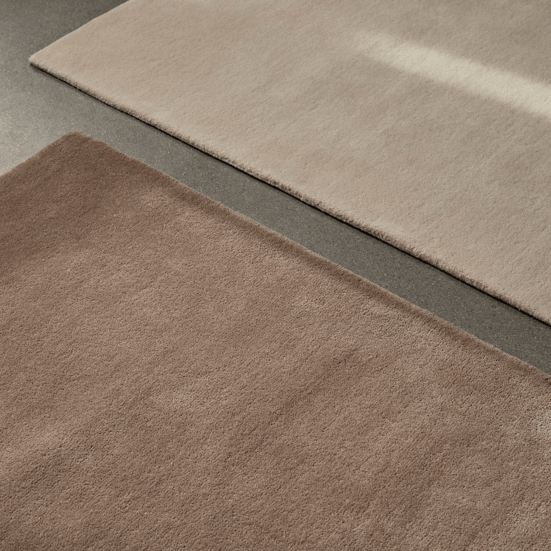 Teppich tuffted - Stille ash brown von Ferm Living