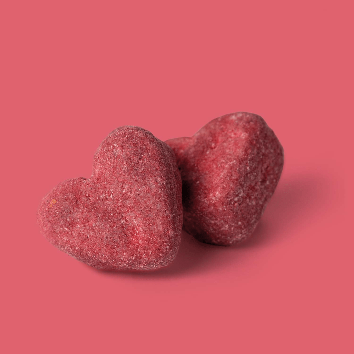 The Mallows - Marshmellows Herzen Himbeere/weisse Schokolade

