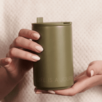 Thermo Becher - Life is a Journey green von Design Letters