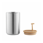 Thermo Becher - Life steel/beige von Design Letters