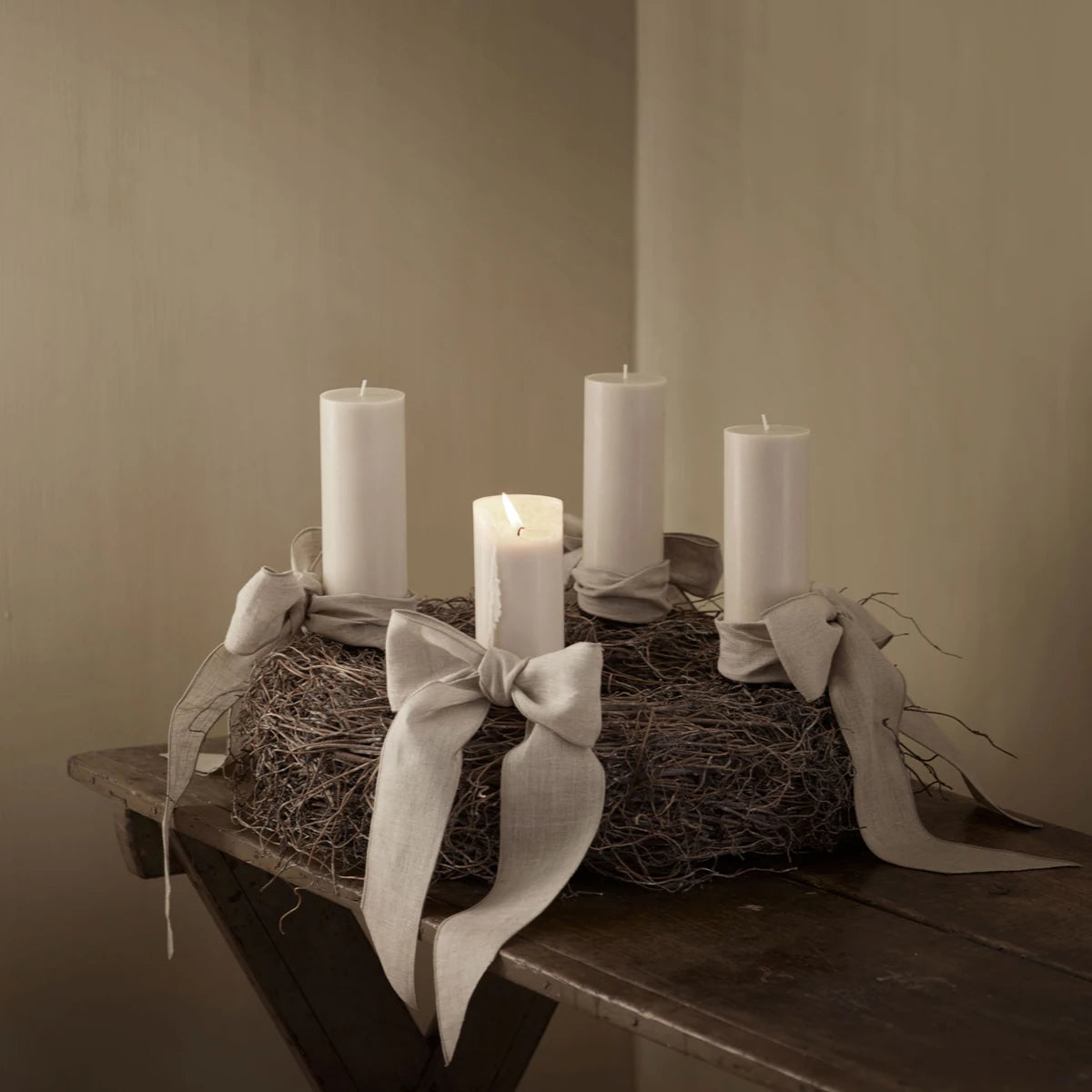 Tine K Home - Band Ribbon Lin8 nature