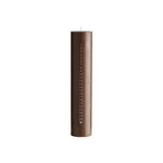 Tine K Home - Kalenderkerze Xmas brown L