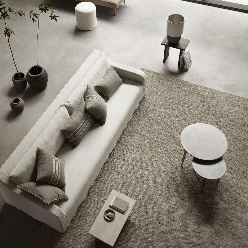 Tine K Home - Kissenbezug Ever Linen khaki 55
