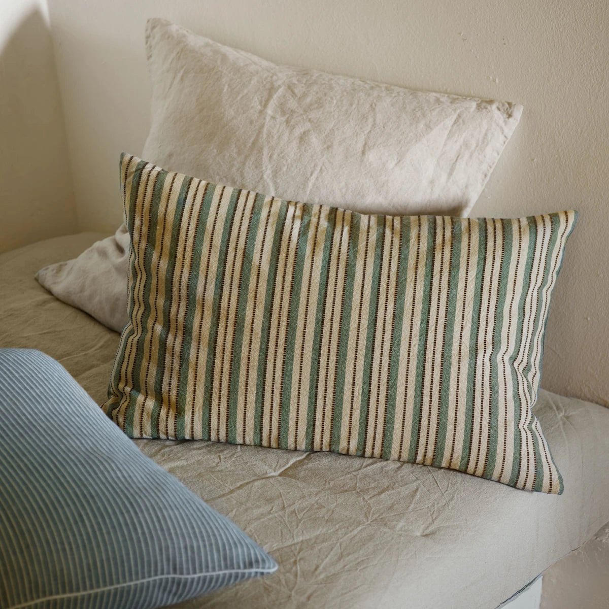 Tine K Home - Kissenbezug Linda Linen washed bone 55

