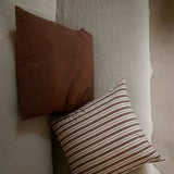 Tine K Home - Kissenbezug Linda Linen washed brown 55