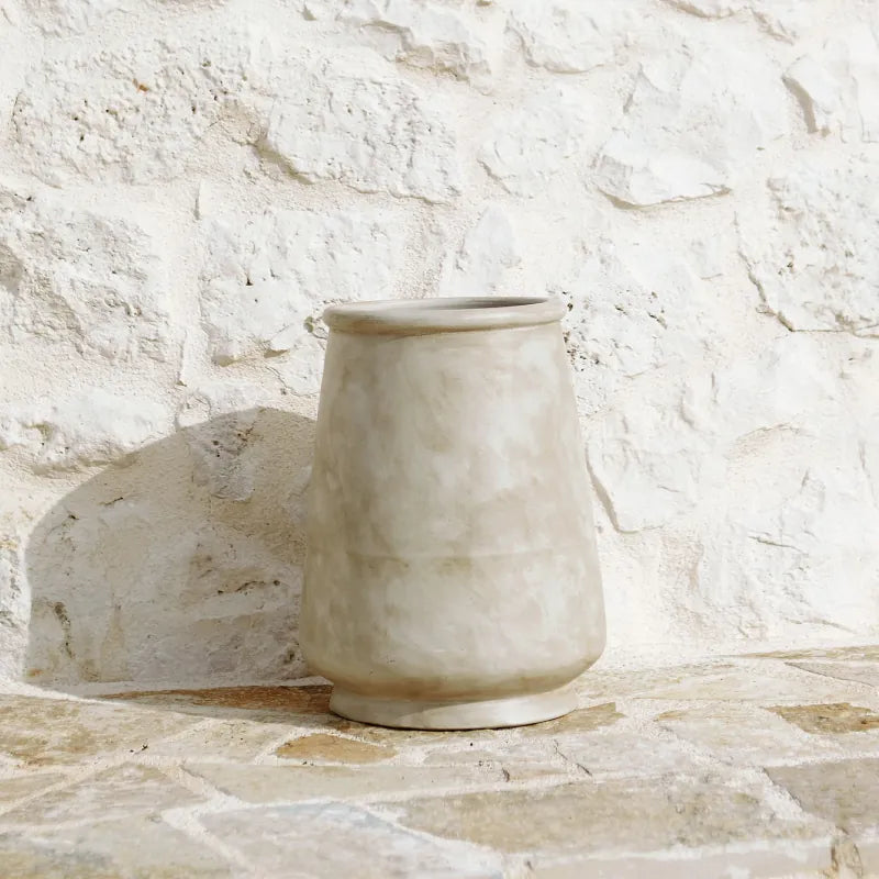 Tine K Home - Übertopf COCO Clay white L