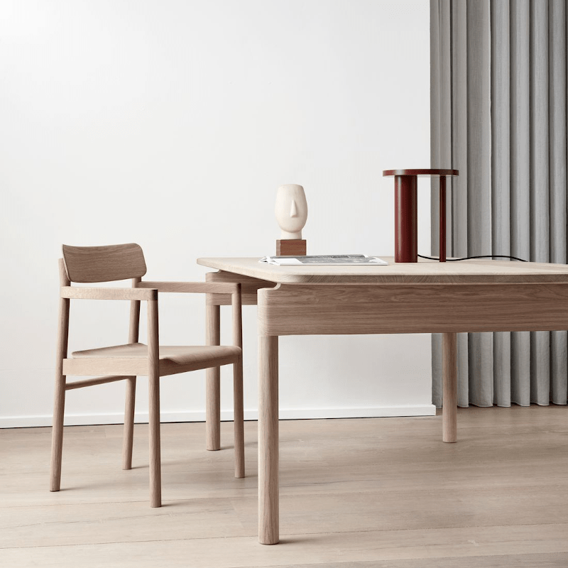 Tisch - Post 320 Oak soap von Fredericia