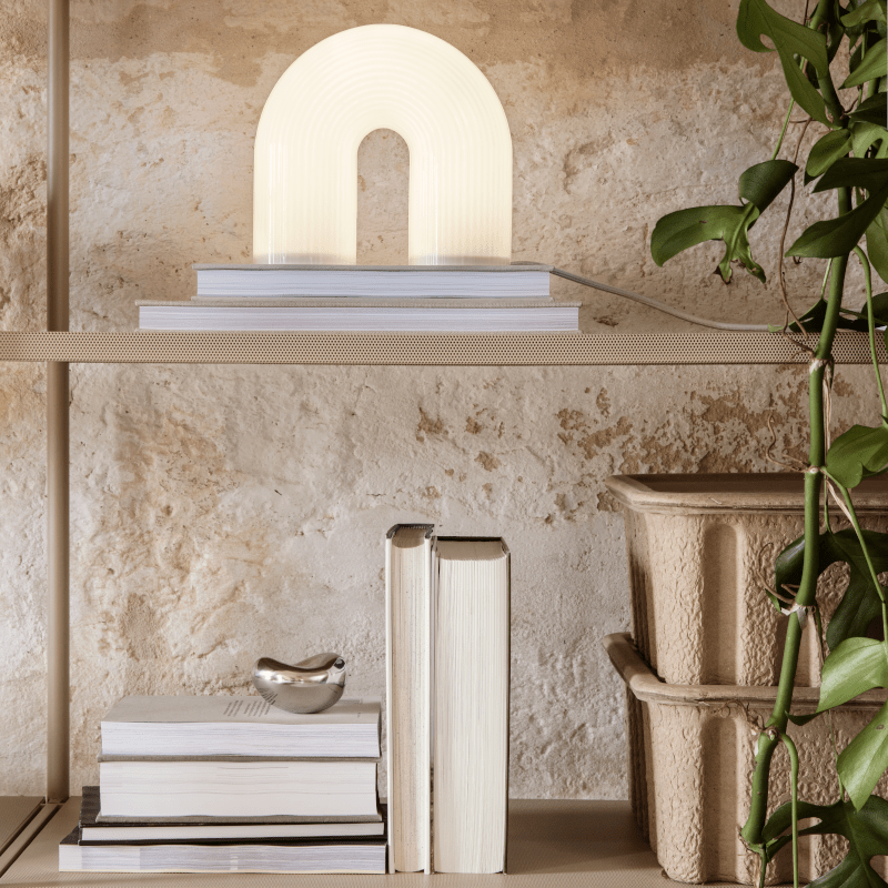 Tischlampe - Vuelta weiss von Ferm Living