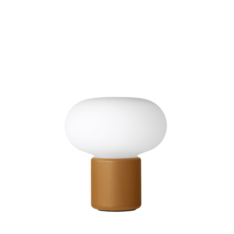 Tischleuchte – Karl-Johan ochre yellow portable von New Works