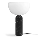 Tischleuchte - Kizu Marble Black L von New Works