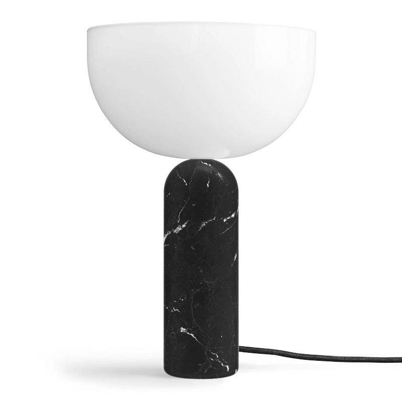 Tischleuchte - Kizu Marble Black L von New Works