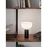 Tischleuchte - Kizu Marble Black S portable